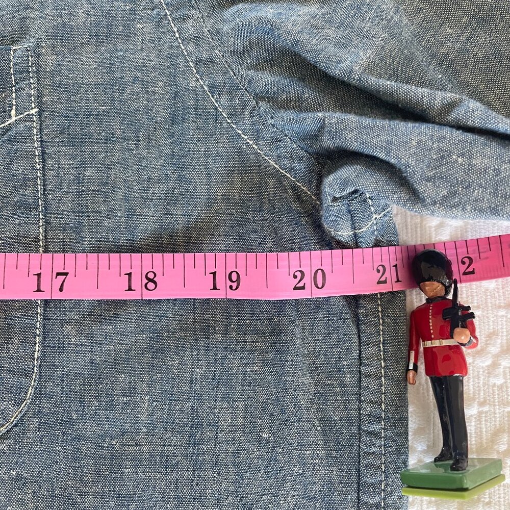 NWOT J.Crew Men's M Slim Fit Japanese Chambray Shirt Retail $98 - Picture 9 of 9